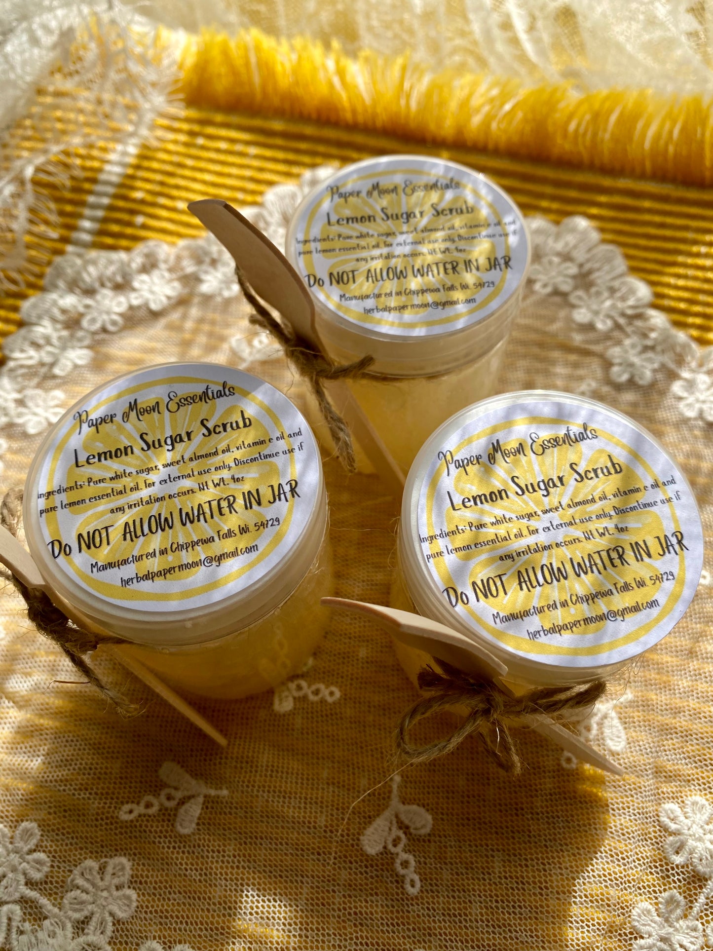 Lemon Sugar Scrub