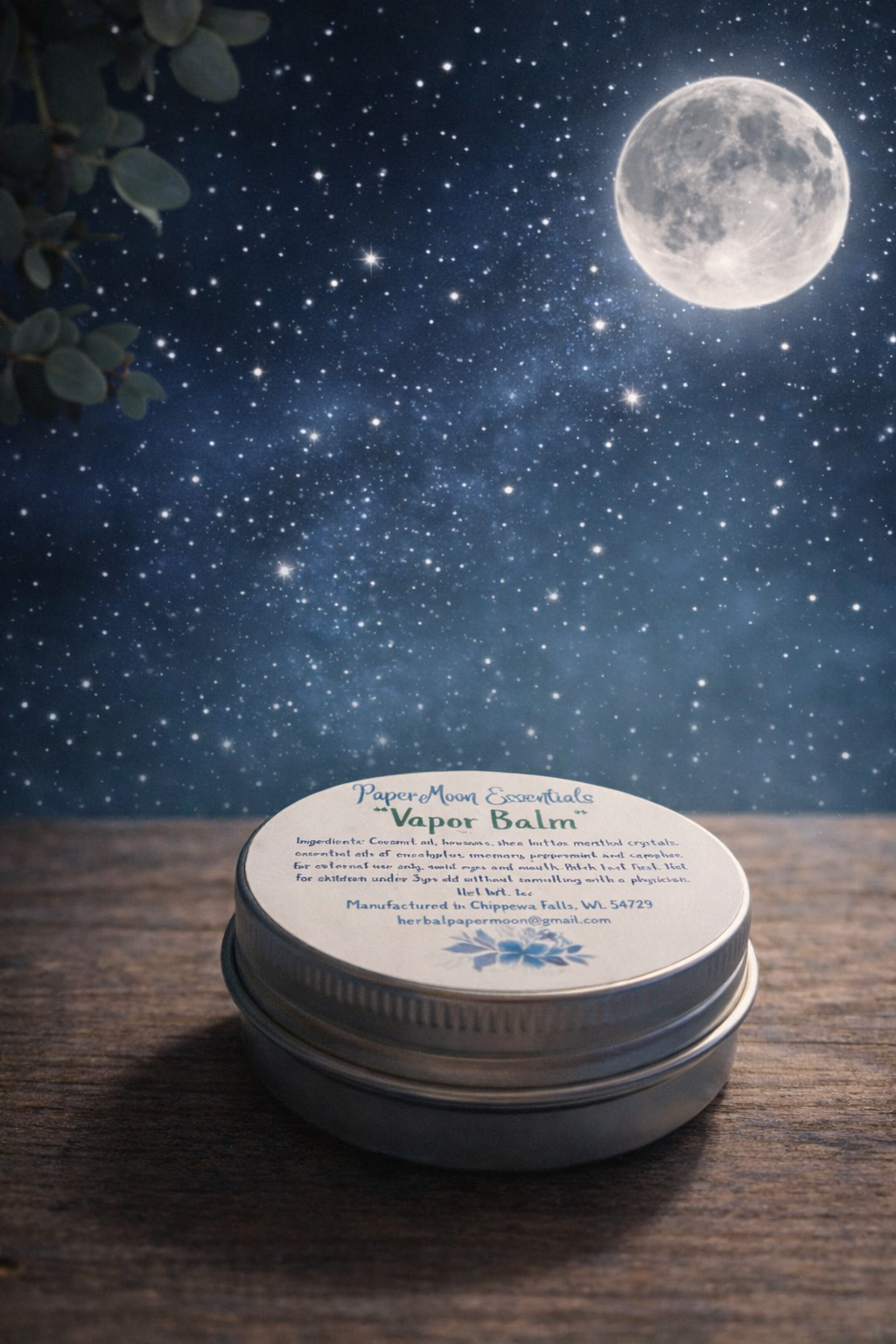 All-natural Vapor balm