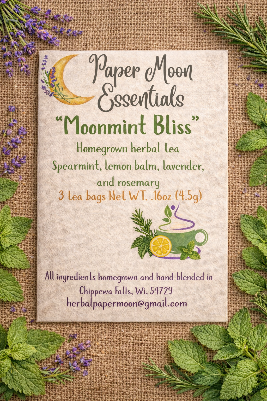 Herbal Tea – Homegrown, Caffeine-Free