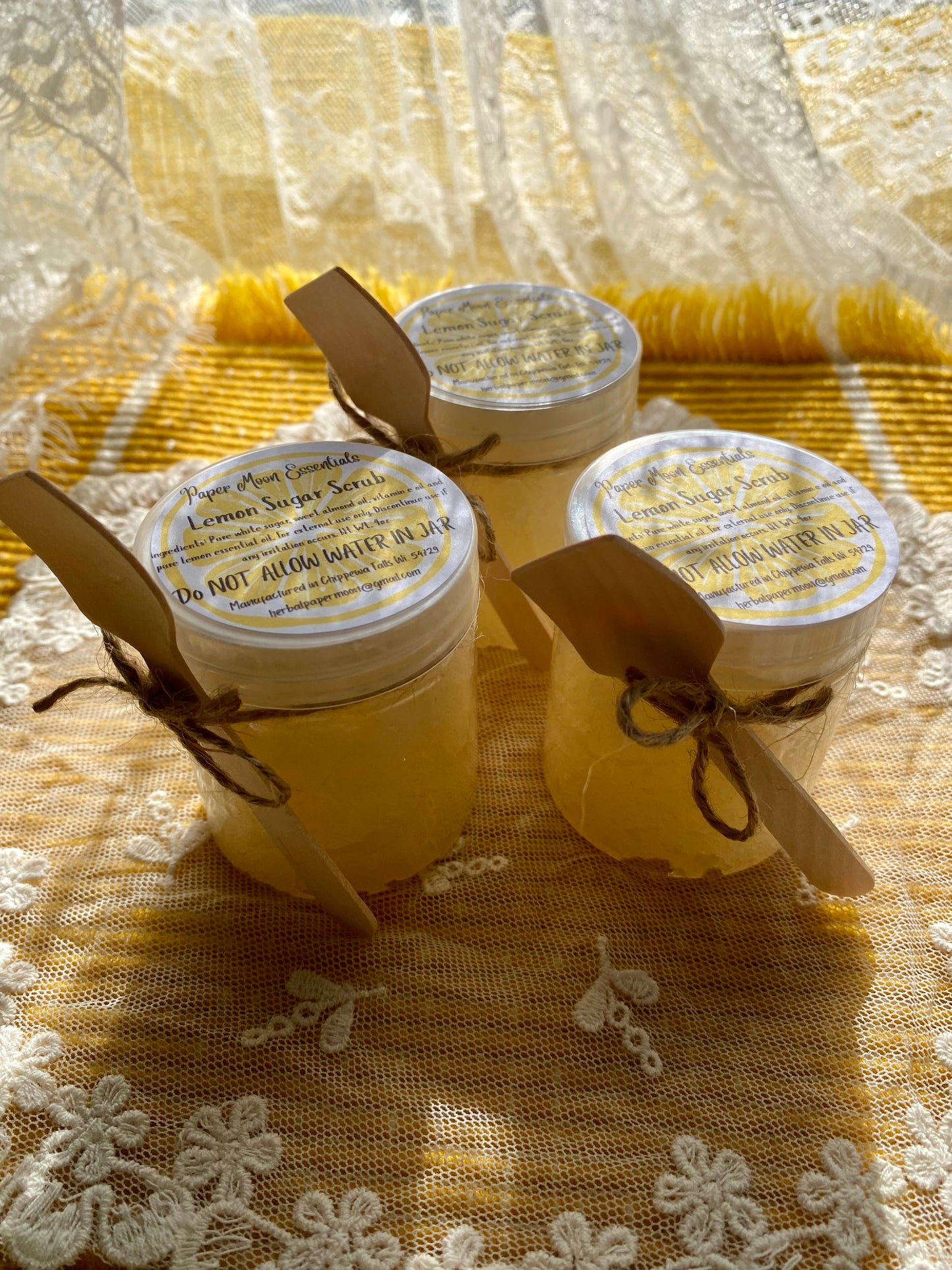 Lemon Sugar Scrub