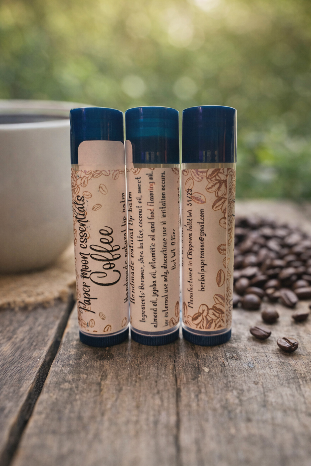 All natural lip balms - multiple flavors (price is per tube)