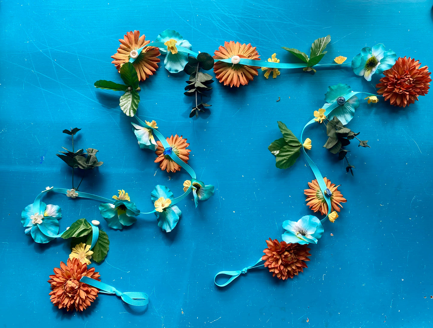 Whimsical Flower Garland