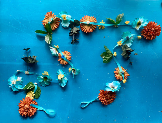 Whimsical Flower Garland