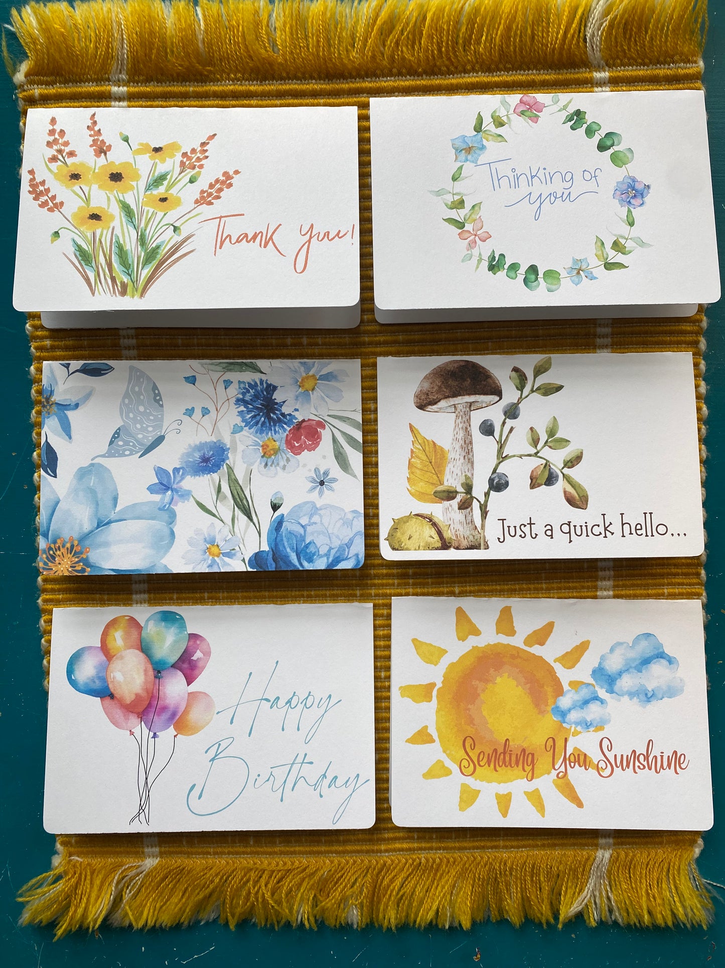 Thoughtful Moments – Handmade Greeting Card Set