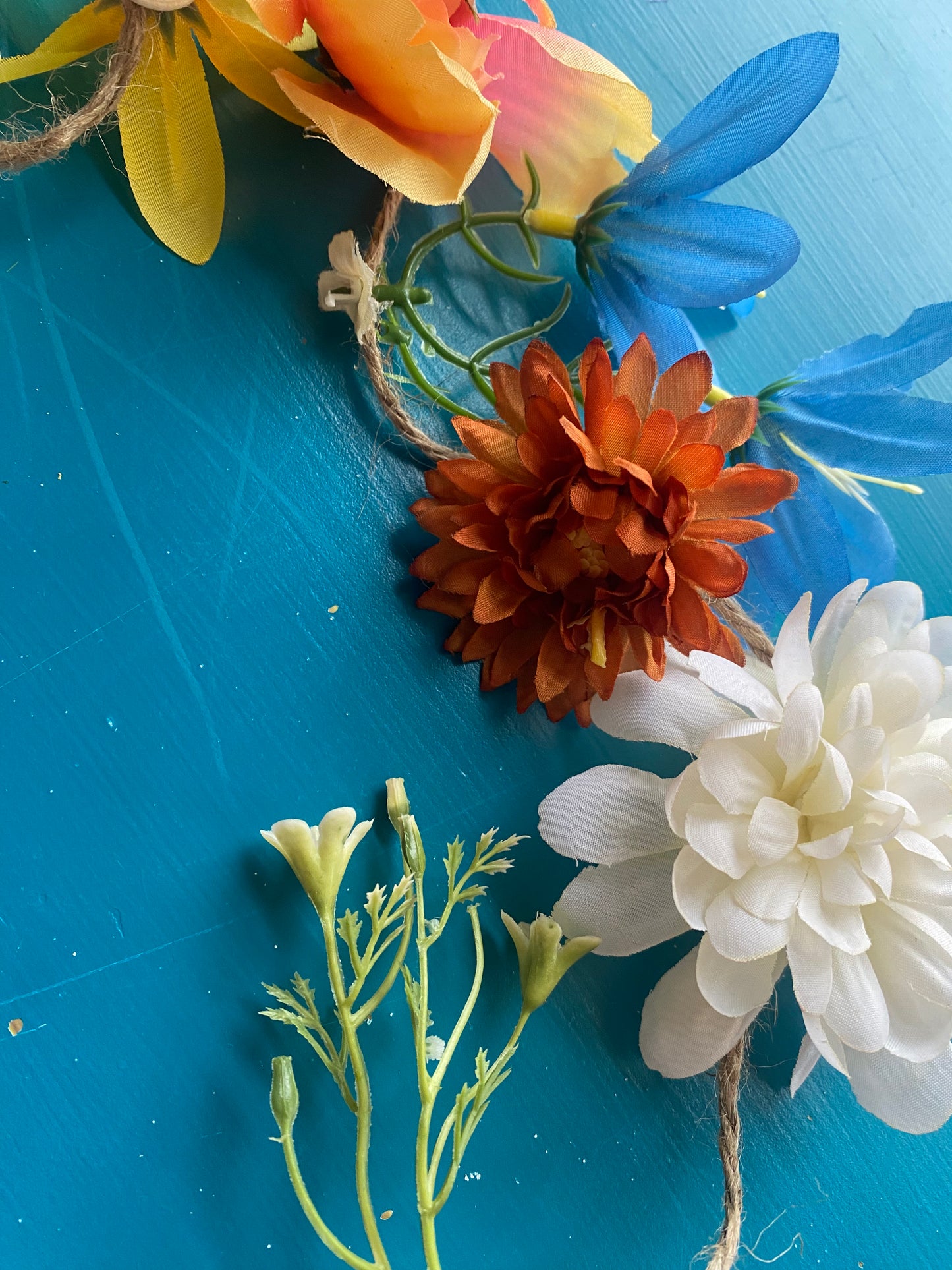 Whimsical Flower Garland