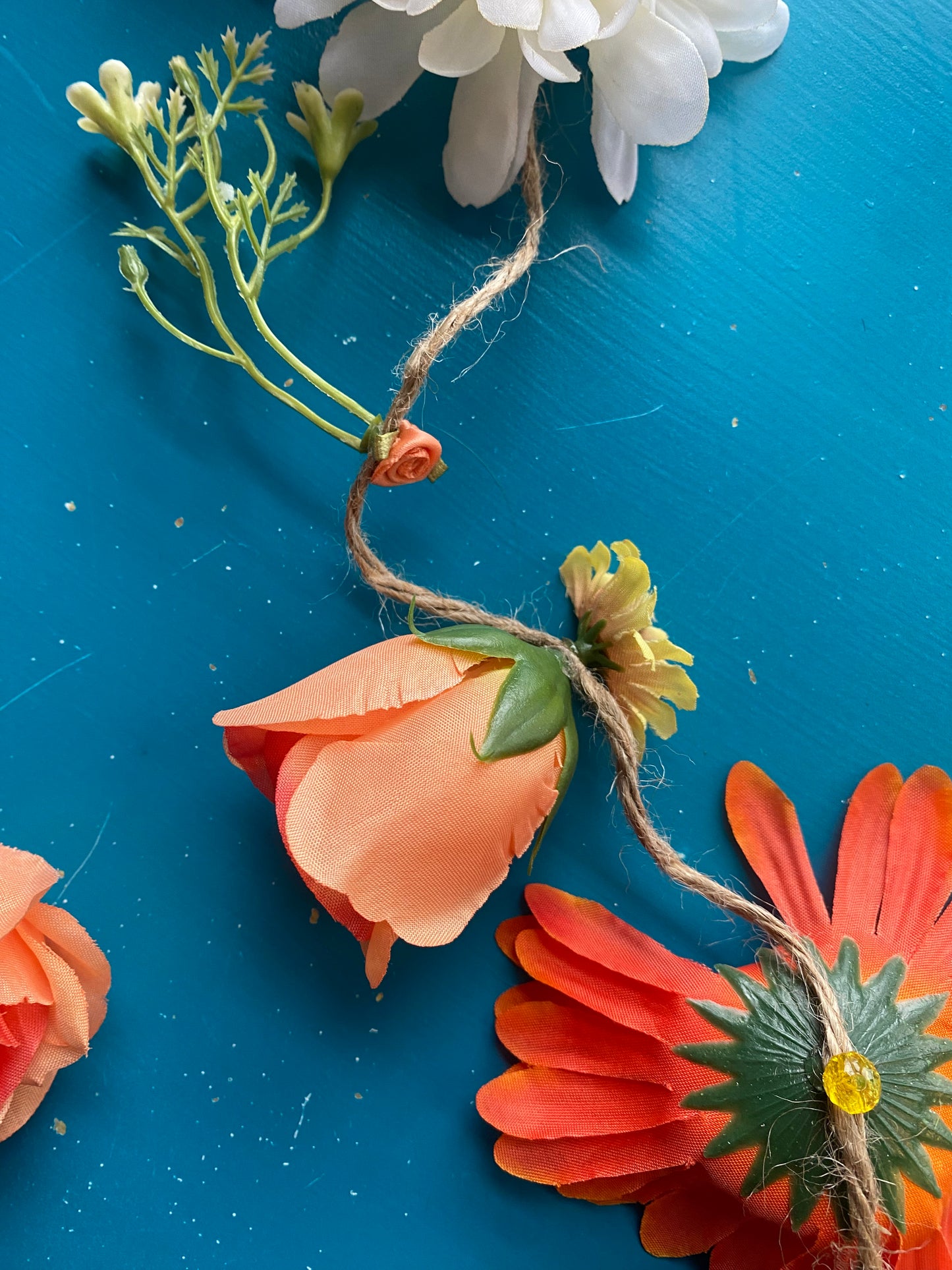 Whimsical Flower Garland