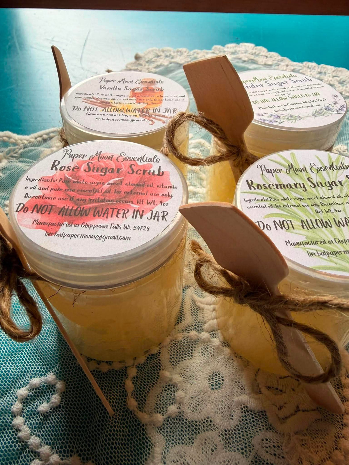 Natural Sugar Scrubs